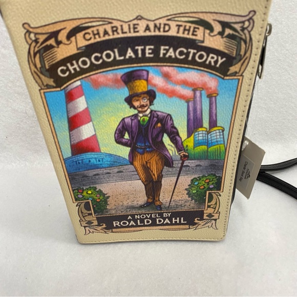 Charlie and The Chocolate Factory Novelty Purse Book Style - Picture 2 of 8